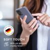 Kwmobile tok Motorola Moto G24/Moto E14/Moto G04 készülékhez, szürke, szilikon, KWM000022RQ003C