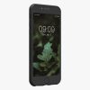 Kwmobile tok Apple iPhone SE (2022)/iPhone SE (2020)/iPhone 8 készülékhez, barna, fa/szilikon, KWM000022RU001C