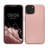 Kwmobile tok Apple iPhone 14-hez, rózsaszín, szilikon, KWM000022RV001C