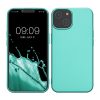 Kwmobile tok Apple iPhone 14-hez, zöld, szilikon, KWM000022RV002C