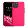 Kwmobile tok Apple iPhone 14-hez, rózsaszín, szilikon, KWM000022RV003C