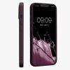 Kwmobile tok Apple iPhone 14-hez, sötétlila, szilikon, KWM000022RV005C