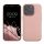 Kwmobile tok Apple iPhone 14 Pro készülékhez, rózsaszín, szilikon, KWM000022RW001C