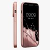 Kwmobile tok Apple iPhone 14 Pro készülékhez, rózsaszín, szilikon, KWM000022RW001C