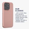 Kwmobile tok Apple iPhone 14 Pro készülékhez, rózsaszín, szilikon, KWM000022RW001C