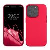 Kwmobile tok Apple iPhone 14 Pro készülékhez, rózsaszín, szilikon, KWM000022RW003C