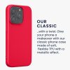 Kwmobile tok Apple iPhone 14 Pro készülékhez, rózsaszín, szilikon, KWM000022RW003C