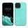 Kwmobile tok Apple iPhone 15-höz, zöld, szilikon, KWM000022RX002C