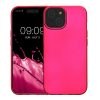 Kwmobile tok Apple iPhone 15-höz, rózsaszín, szilikon, KWM000022RX003C