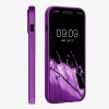 Kwmobile tok Apple iPhone 15-höz, lila, szilikon, KWM000022RX004C