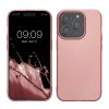 Kwmobile tok Apple iPhone 15 Pro készülékhez, rózsaszín, szilikon, KWM000022RY001C