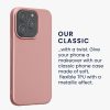 Kwmobile tok Apple iPhone 15 Pro készülékhez, rózsaszín, szilikon, KWM000022RY001C