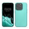 Kwmobile tok Apple iPhone 15 Pro készülékhez, zöld, szilikon, KWM000022RY002C