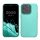 Kwmobile tok Apple iPhone 15 Pro készülékhez, zöld, szilikon, KWM000022RY002C
