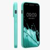 Kwmobile tok Apple iPhone 15 Pro készülékhez, zöld, szilikon, KWM000022RY002C