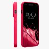 Kwmobile tok Apple iPhone 15 Pro készülékhez, rózsaszín, szilikon, KWM000022RY003C