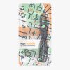 Kwmobile tok nyakpánttal Motorola ThinkPhone-hoz, átlátszó/fekete, szilikon, KWM000022RZ001C