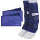Set 2 bandaje racire picioare cai Navaris, 42x40x2.2 cm, terapie cu gheata, negru, plastic