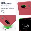 Kwmobile Google Pixel 7a tok, sötétrózsaszín, szilikon, KWM000019YF024C