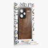Kwmobile tok Xiaomi Redmi Note 13 Pro Plus 5G-hez, barna, fa/szilikon, KWM000020KL003C