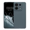 Kwmobile tok Xiaomi Redmi Note 13 Pro 5G-hez, sötétzöld, szilikon, KWM000020LD009C