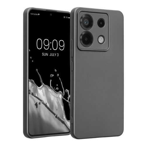 Kwmobile tok Xiaomi Redmi Note 13 Pro 5G-hez, szürke, szilikon, KWM000020LE005C