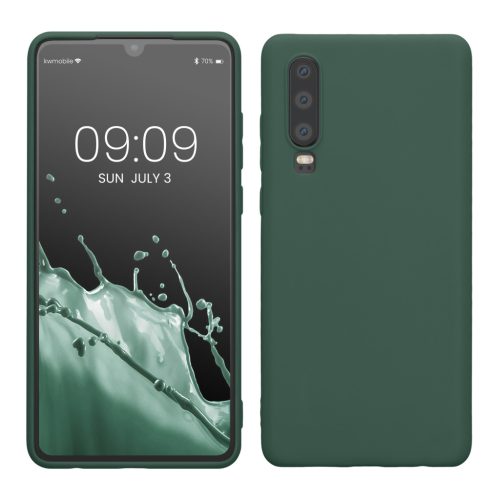 Kwmobile Huawei P30 tok, zöld, szilikon, KWM000009MF021C