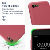 Kwmobile tok Apple iPhone SE (2022)/iPhone SE (2020)/iPhone 8 készülékhez, sötétrózsaszín, szilikon, KWM0000083F050C