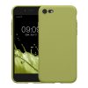 Kwmobile tok Apple iPhone SE (2022)/iPhone SE (2020)/iPhone 8 készülékhez, világoszöld, szilikon, KWM0000083F051C