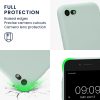 Kwmobile tok Apple iPhone SE (2022)/iPhone SE (2020)/iPhone 8 készülékhez, világoszöld, szilikon, KWM0000083F053C