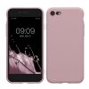 Kwmobile tok Apple iPhone SE (2022)/iPhone SE (2020)/iPhone 8 készülékhez, világoslila, szilikon, KWM0000083F055C