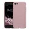 Kwmobile tok Apple iPhone SE (2022)/iPhone SE (2020)/iPhone 8 készülékhez, világoslila, szilikon, KWM0000083F055C