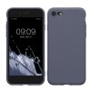 Kwmobile tok Apple iPhone SE (2022)/iPhone SE (2020)/iPhone 8 készülékhez, szürke, szilikon, KWM0000083F056C