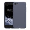 Kwmobile tok Apple iPhone SE (2022)/iPhone SE (2020)/iPhone 8 készülékhez, szürke, szilikon, KWM0000083F056C