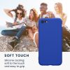 Kwmobile tok Apple iPhone SE (2022)/iPhone SE (2020)/iPhone 8 készülékhez, kék, szilikon, KWM0000083F059C