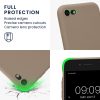 Kwmobile tok Apple iPhone SE (2022)/iPhone SE (2020)/iPhone 8 készülékhez, bézs, szilikon, KWM0000083F060C