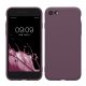 Kwmobile tok Apple iPhone SE (2022)/iPhone SE (2020)/iPhone 8 készülékhez, lila, szilikon, KWM0000083F061C
