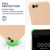 Kwmobile tok Apple iPhone SE (2022)/iPhone SE (2020)/iPhone 8 készülékhez, krémszínű, szilikon, KWM0000083F062C