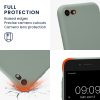Kwmobile tok Apple iPhone SE (2022)/iPhone SE (2020)/iPhone 8 készülékhez, zöld, szilikon, KWM0000083F063C