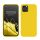 Kwmobile tok Apple iPhone 12/iPhone 12 Pro készülékhez, sárga, szilikon, KWM0000129A055C