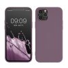 Kwmobile tok Apple iPhone 12/iPhone 12 Pro készülékhez, lila, szilikon, KWM0000129A057C