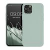 Kwmobile tok Apple iPhone 12/iPhone 12 Pro készülékhez, zöld, szilikon, KWM0000129A059C