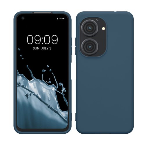 Kwmobile Asus Zenfone 10/Zenfone 9 telefontok, kék, szilikon, KWM0000171G007C