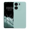 Kwmobile tok Xiaomi Poco C65/Redmi 13C-hez, világoszöld, szilikon, KWM000020KN005C