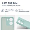 Kwmobile tok Xiaomi Poco C65/Redmi 13C-hez, világoszöld, szilikon, KWM000020KN005C