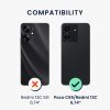 Kwmobile tok Xiaomi Poco C65/Redmi 13C-hez, világoszöld, szilikon, KWM000020KN005C