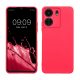 Kwmobile tok Xiaomi Poco C65/Redmi 13C-hez, rózsaszín, szilikon, KWM000020KN006C