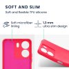 Kwmobile tok Xiaomi Poco C65/Redmi 13C-hez, rózsaszín, szilikon, KWM000020KN006C