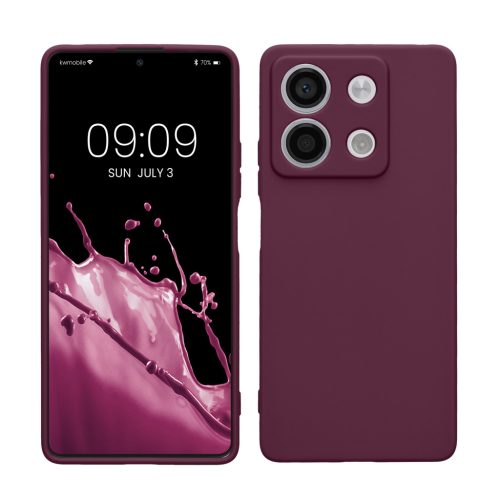 Kwmobile tok Xiaomi Redmi Note 13-hoz, lila, szilikon, KWM000020LK005C