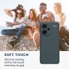 Kwmobile tok Xiaomi Redmi Note 13 Pro Plus 5G-hez, sötétzöld, szilikon, KWM000020OF004C